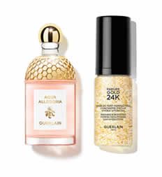 24K純金保濕持妝凝露 5ml + 花草水語 初綻沁梨淡香水 7.5ml