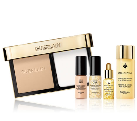 24K純金無瑕輕潤粉餅組# 0N