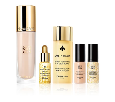 24K純金光透精華粉底組